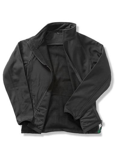 RES-R231M-Men's Printable Softshell Jacket with Recycled Fleece Inner